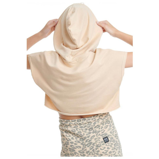 Bodytalk Γυναικείο κοντομάνικο φούτερ Crop